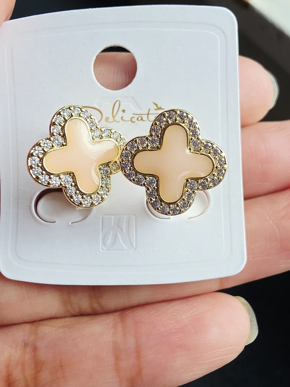 Argollitas Oro Laminado 14k